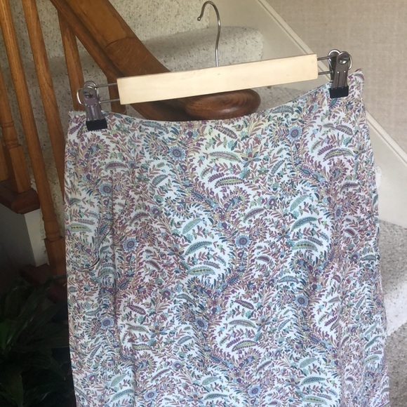 Maxou Vintage Cotton Boho Paisley Midi Skirt - Picture 2 of 10